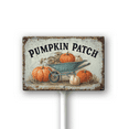 thumbnail image 1 of Eveokoki Fall Decorations for Home Outdoor, 12"x8" Decorative Garden Stakes with Pumpkin Patch Sign Fall Decor, Metal Yard Sign for Outside Garden Yard Lawn Patio Backyard Porch Decorations, 1 of 6