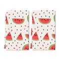 thumbnail image 1 of Eveokoki Fruit Kitchen Towels Dish Towels, 16 x 24 Inch Watermelons Ultra Absorbent Drying Cloth Tea Towels for Cooking Baking Set of 2, 1 of 5