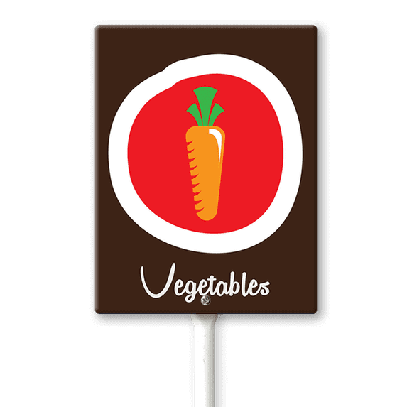 Eveokoki Garden Signs For Vegetables With Stake Carrot Garden Signs For Outside For Vegetables Labels For Garden Signs 8x12inch Flowers Funny Garden Stakes Tags Decorations