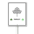 thumbnail image 1 of Eveokoki Garden Signs For Vegetables With Stake Parsley Garden Signs For Outside For Vegetables Labels For Garden Signs 4.6x6inch Flowers Funny Garden Stakes Tags Decorations, 1 of 5