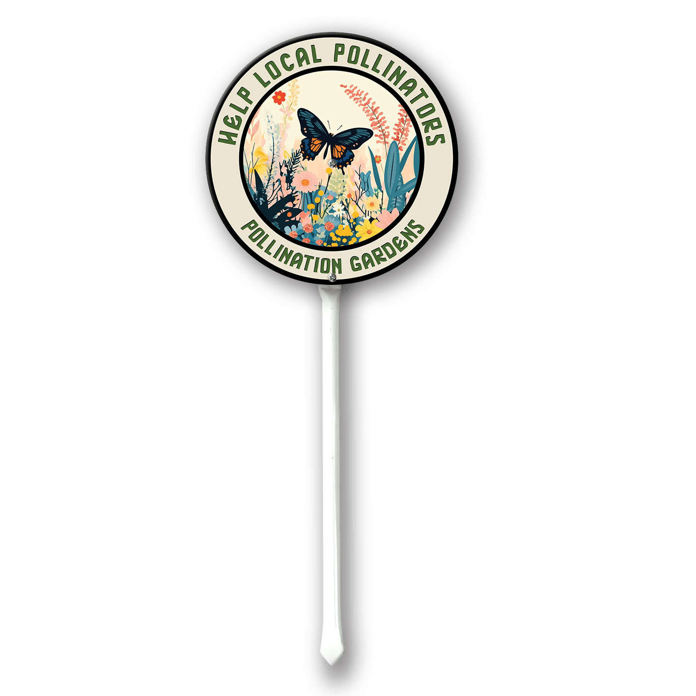 Eveokoki Garden Signs Help Local Pollinators Sign with Stake Outdoor ...
