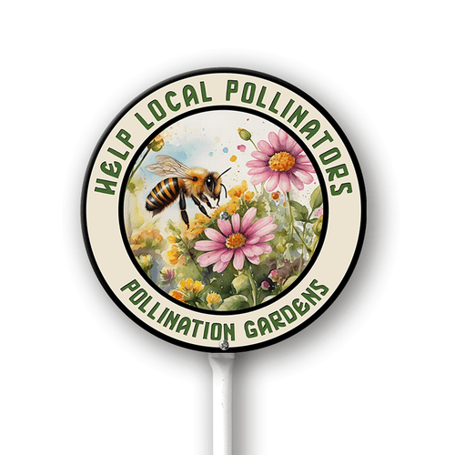 Eveokoki Garden Signs Help Local Pollinators Sign with Stake Outdoor ...