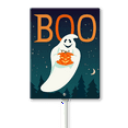 thumbnail image 1 of Eveokoki Halloween Decorations Outdoor Yard Signs,Halloween Spooky Boo Ghost With Pumpkin Decor Yard Stakes Prop for Lawn Decorations Outdoor Garden Home Party Decor 7x8.8Inch, 1 of 1