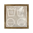 thumbnail image 1 of Eveokoki Laundry Guides Sign 12x12 Inch, Rustic Farmhouse Decor Home Sign, Wall Decorations Living Room, Modern Farmhouse Wall Decor, Laundry Sign and Laundry Room Decor with Solid Wood Frame, 1 of 1