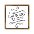 thumbnail image 1 of Eveokoki Laundry Room Sign 8x8 Inch, Rustic Farmhouse Decor Home Sign, Wall Decorations Living Room, Modern Farmhouse Wall Decor, Laundry Sign and Laundry Room Decor with Solid Wood Frame, 1 of 5