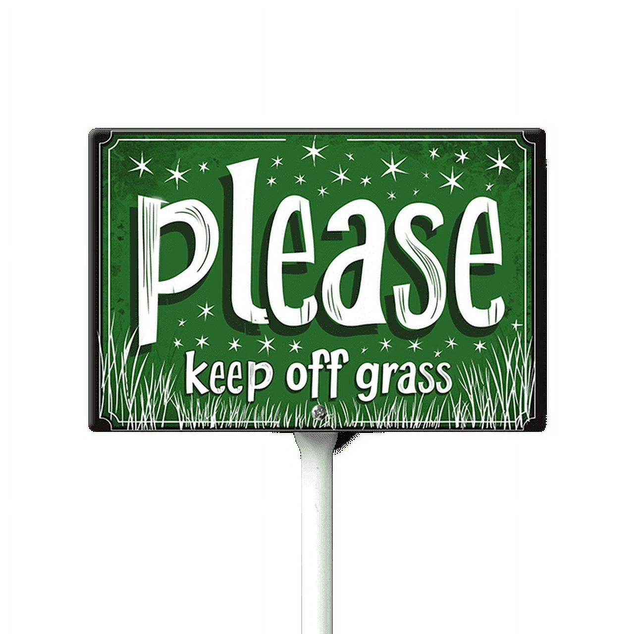 Eveokoki Please Keep Off Grass Sign 12