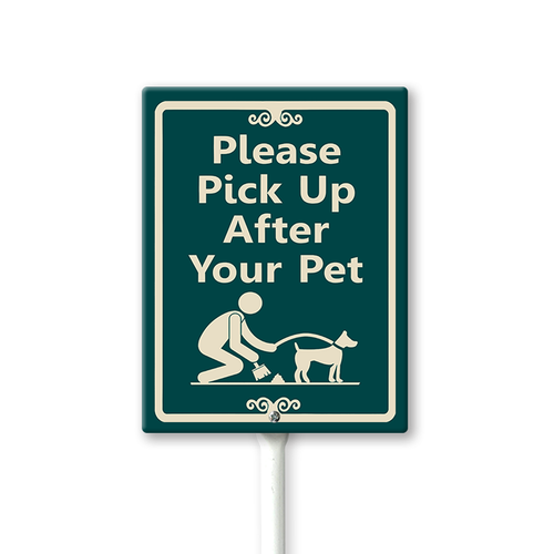 Eveokoki Please Keep Off The Grass Yard Sign with Metal Stakes ...