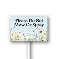thumbnail image 1 of Eveokoki Please Do Not Mow Or Spray Yard Sign with Stakes 12×8in, Sturdy Aluminum Signs Rust Free,Garden Lawn Sign, No Spray Signs for Lawn Yard Garden Decor, 1 of 6