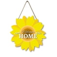 thumbnail image 1 of Eveokoki Summer Door Sign Sunflower Welcome Home Door Hanger Vintage Door Sign Front for Door Decoration Wreaths Decorations Door Hanging Farmhouse Porch Wall Outdoor 12"x12", 1 of 5