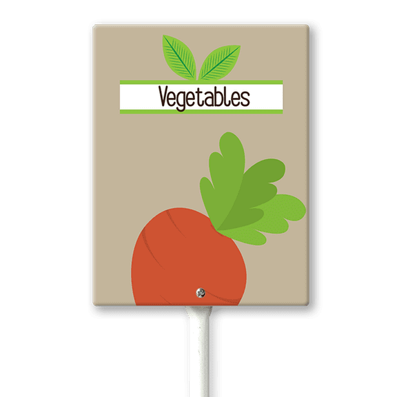 Eveokoki Vegetable Signs For Garden With Stake Avocado Yard Sign Vegetable Garden Label Stakes Plant Markers For Outdoor Plants Waterproof 8x12inch Nursery Garden Fruit Outdoor Sign