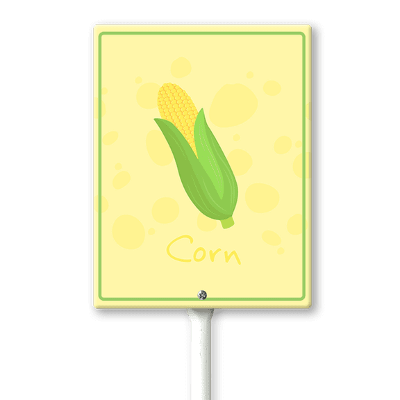 Eveokoki Vegetable Signs For Garden With Stake Garlic Yard Sign Vegetable Garden Label Stakes Plant Markers For Outdoor Plants Waterproof 8x12inch Nursery Garden Fruit Outdoor Sign