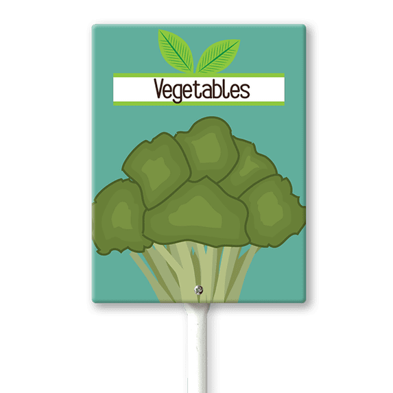 Eveokoki Vegetable Signs For Garden With Stake Tomato Yard Sign Vegetable Garden Label Stakes Plant Markers For Outdoor Plants Waterproof 8x12inch Nursery Garden Fruit Outdoor Sign