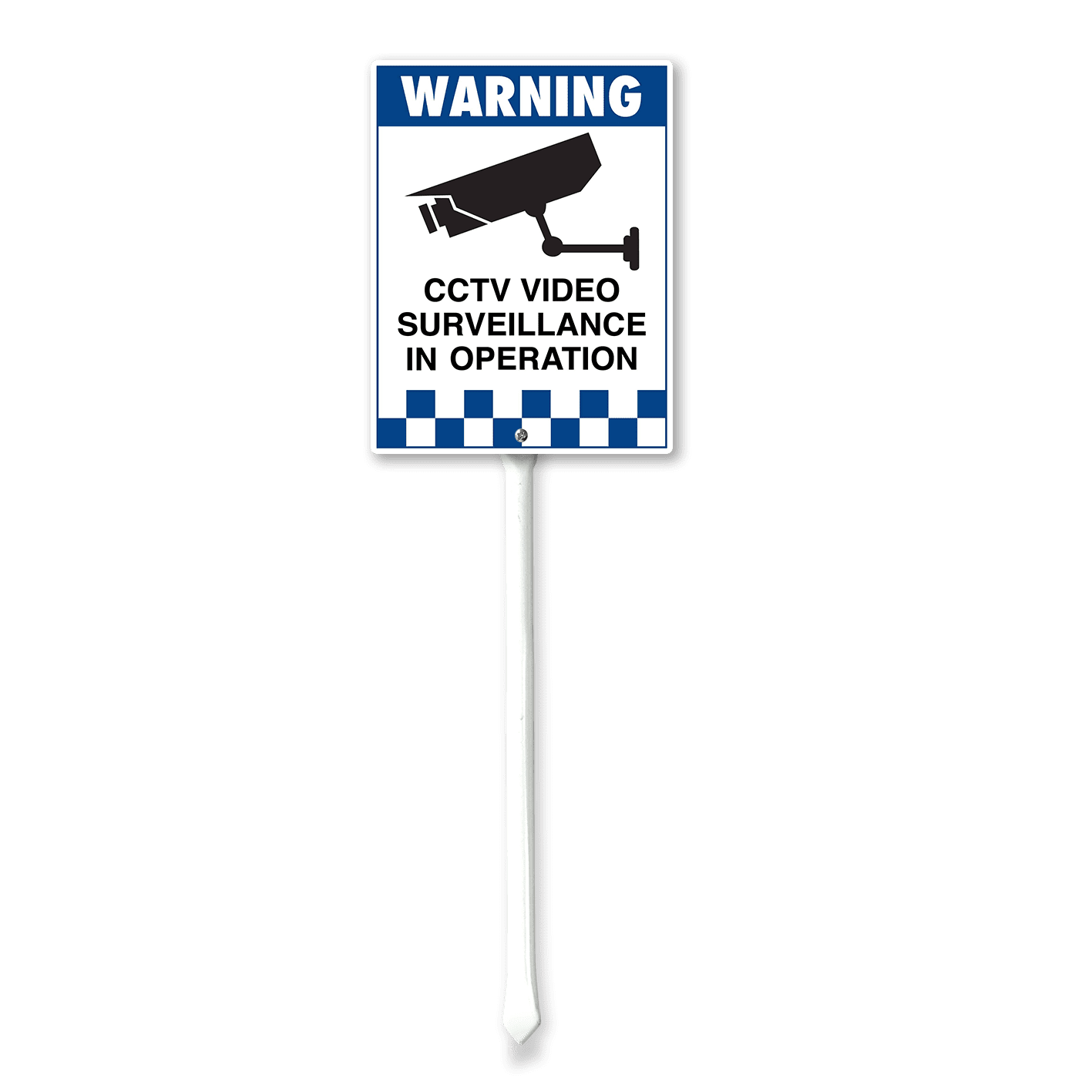 Eveokoki Warning CCTV Video Surveillance In Operation Yard Sign with ...