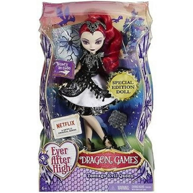 Boneca Raven Queen Ever After High Dragon Games