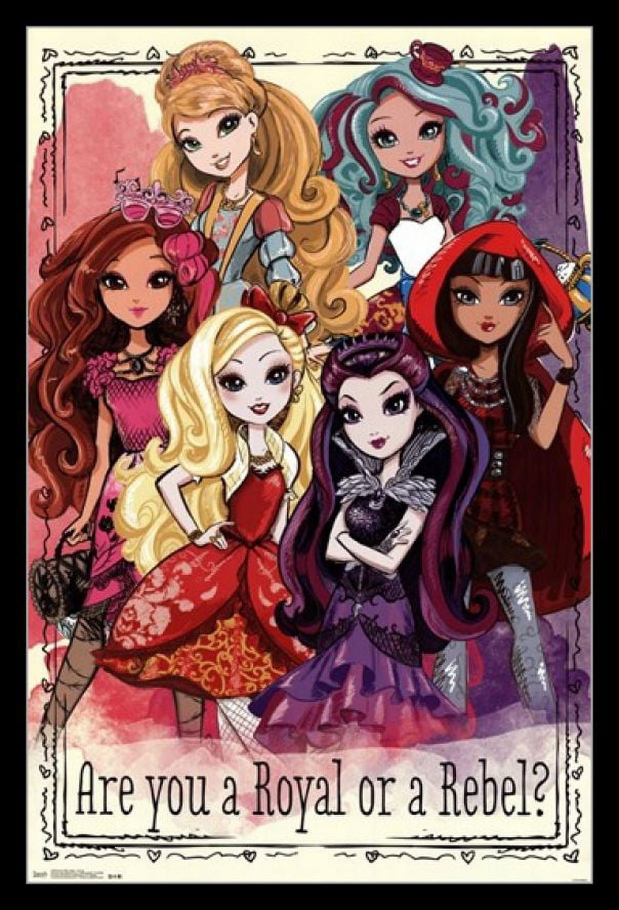 Ever After High Group Laminated & Framed Poster Print (24 x 36