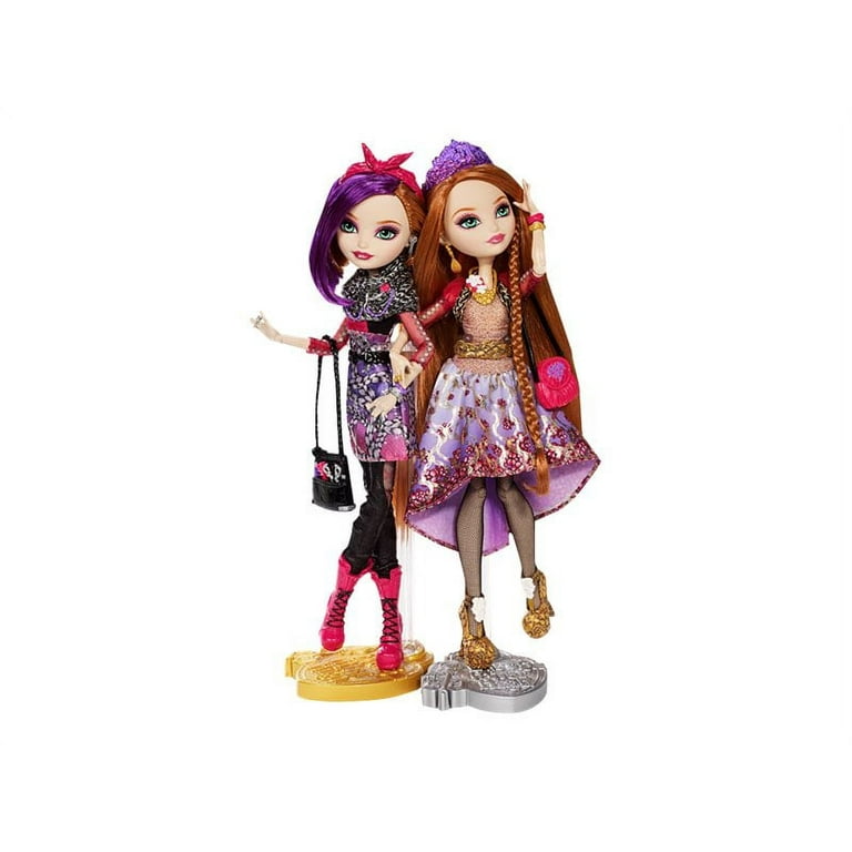 Kit 2 Bonecas Mattel Ever After High: Raven e Holly