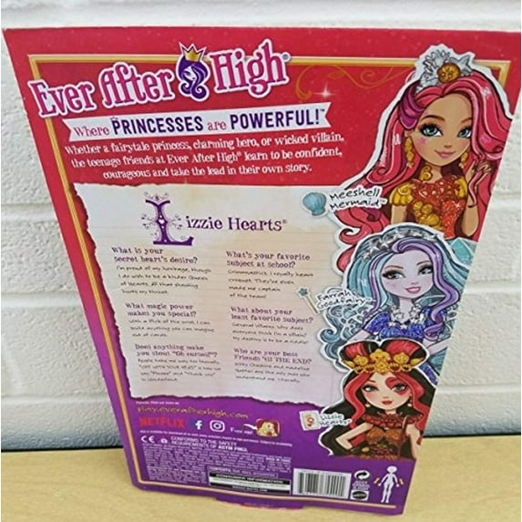 Ever After High Lizzie Hearts Doll (Rereleased)