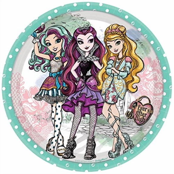 Ever After High Dessert Plates 8ct