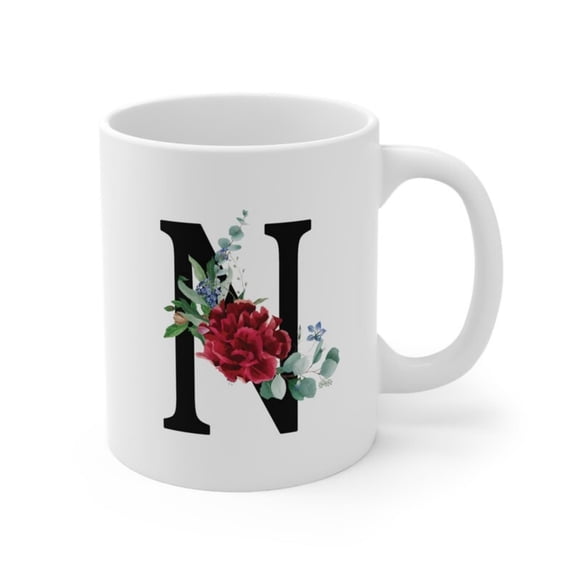 Ever Blooming Rose N Ceramic Mug oz.