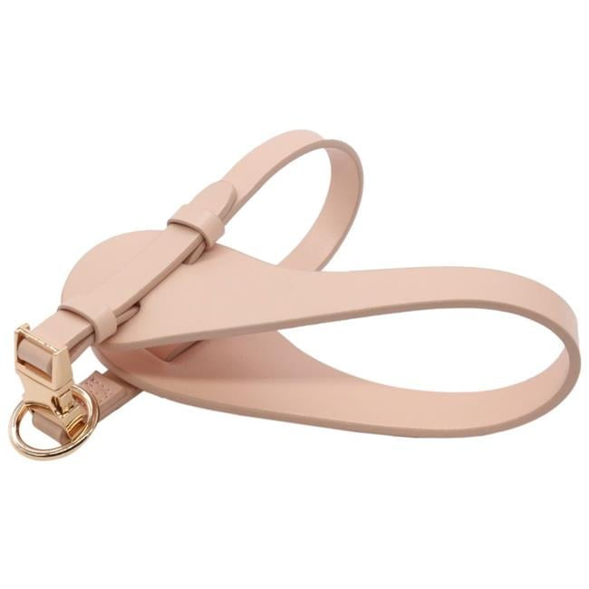 Ever-Craft Boutique Series Adjustable Designer Leather Dog Harness, Pink - Large