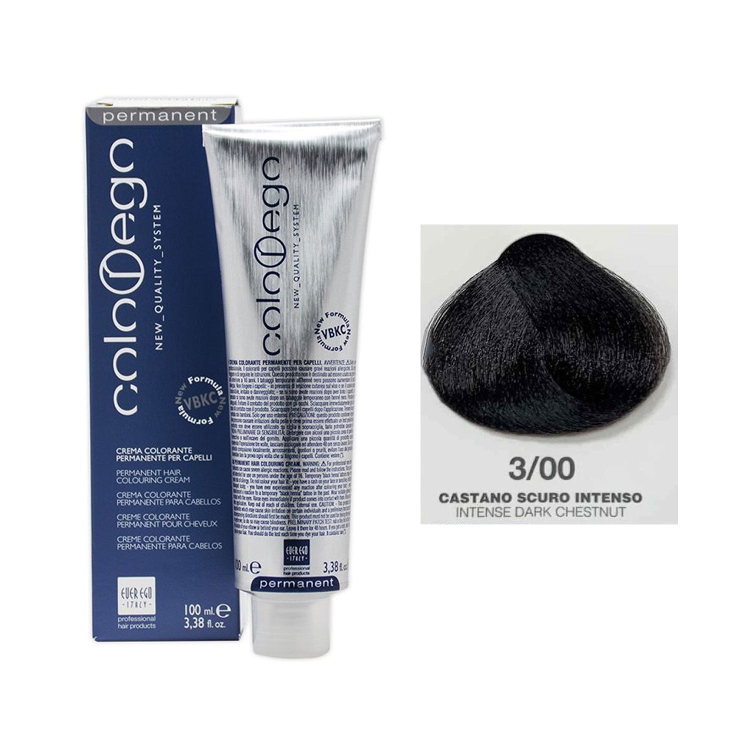 Ever Ego Alter Ego Color Intense Dark Chestnut 3/00, 3.38 Oz. - Walmart.com