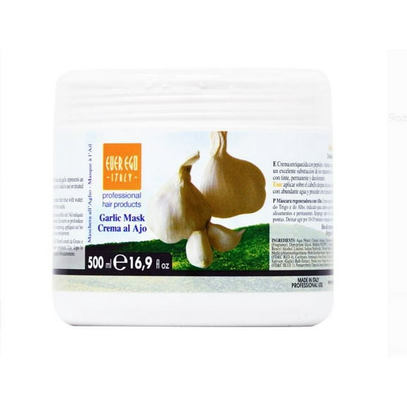 Ever Ego Garlic Mask Hot Oil Treatment with Garlic 16.9 oz  (Former Alter Ego)