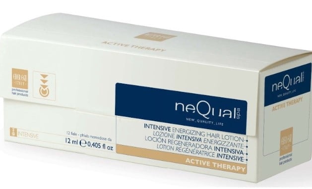 Ever Ego Nequal Intensive Energizing Hair Lotion 12 Vials x 0.4 ounces