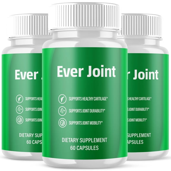 Ever Joint Pills Advanced Mobility Support Supplement EverJoint 180 Capsules