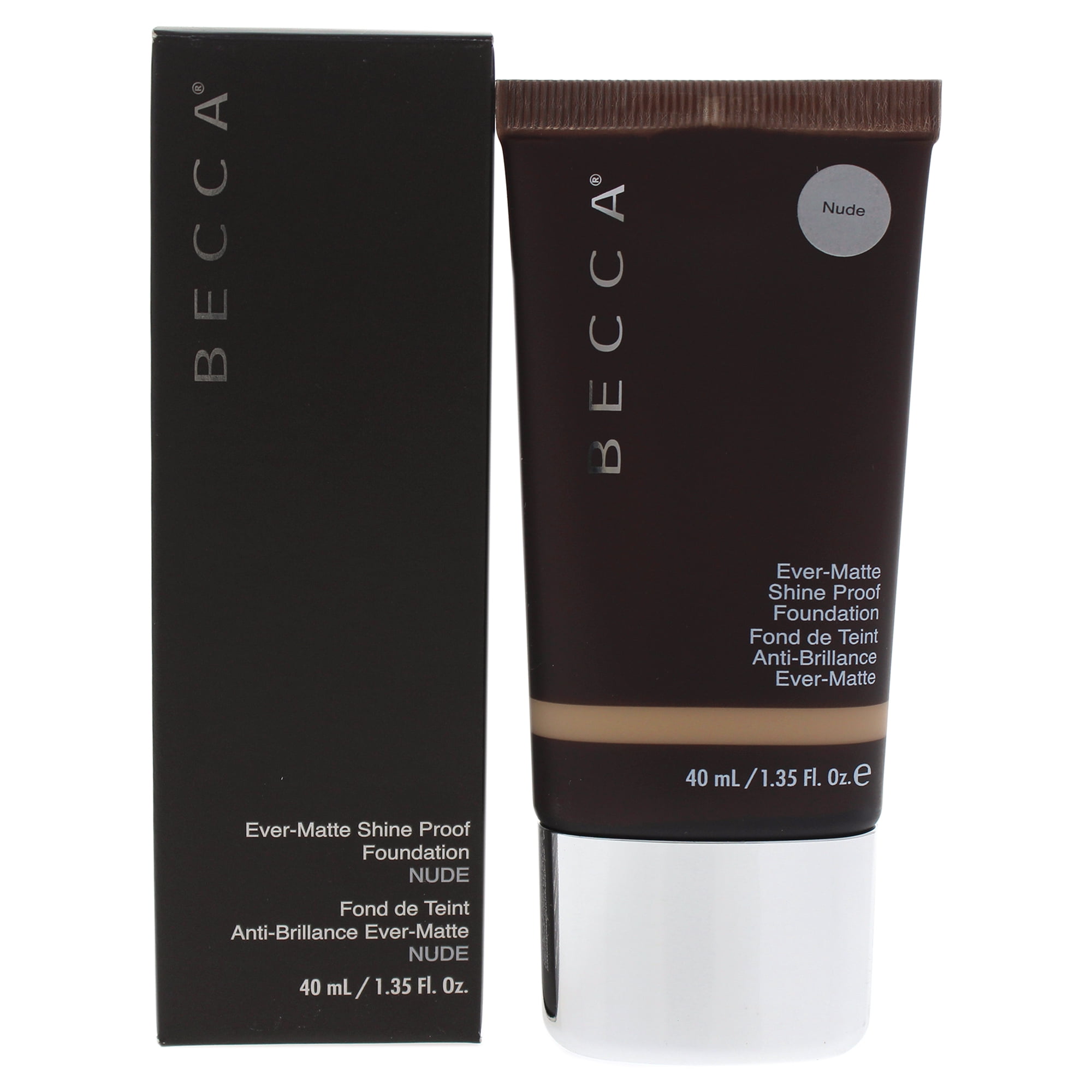 Ever-Matte Shine Proof Foundation - Nude by Becca for Women - 1.35 oz  Foundation - Walmart.com