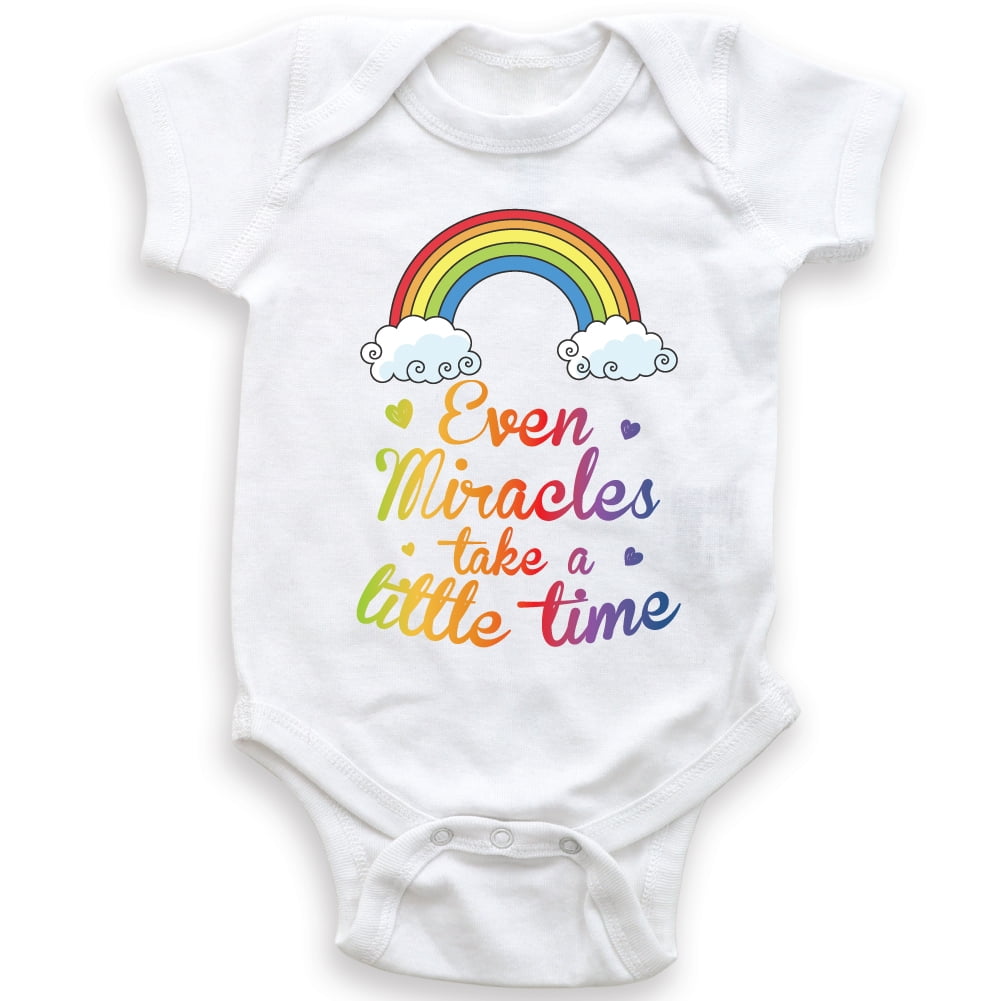 Rainbow Baby Shirt After Storm There is a Rainbow Miracle 