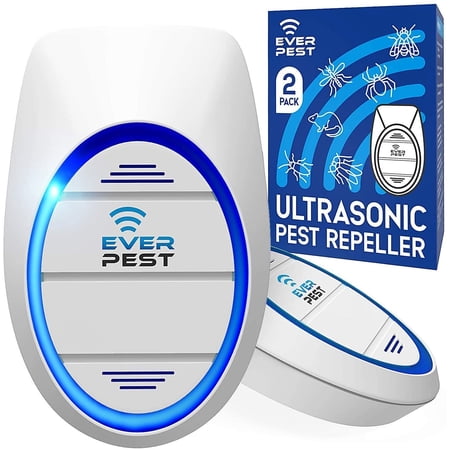 Ever Pest Ultrasonic Mosquito Pest Plug in Repellent, 2 Pack