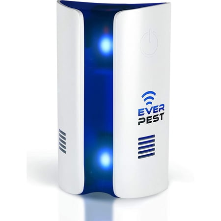 Ever Pest Ultrasonic Pest Repeller - Indoor Electromagnetic Repellent, Pest Control Plug In, Rodent, Mouse, and Mosquito Repellent, Electronic Pest Repeller | Up to 1800 Sq Ft Coverage