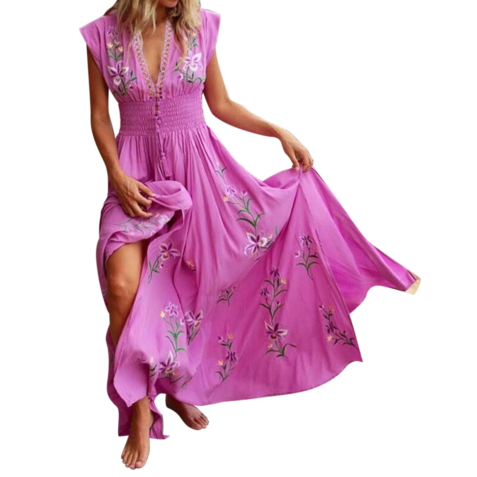 Ever Pretty Formal Dresses Floral Dress Womens Casual Dresses Long