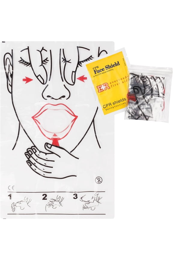 CPR Face Shield - 10 Pack