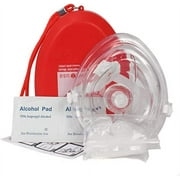 Ever Ready First Aid CPR Rescue Mask & Adult/Child Pocket Resuscitator First Aid Kit, 2 Pack