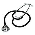 thumbnail image 1 of Ever Ready First Aid Dual Head Acoustic Stethoscope for Medical Doctors, 27" Black, 1 of 4