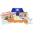 thumbnail image 1 of Ever Ready First Aid EMS First Responder Fully Stocked Trauma First Aid Kit with Gauze (Blue), 1 of 6