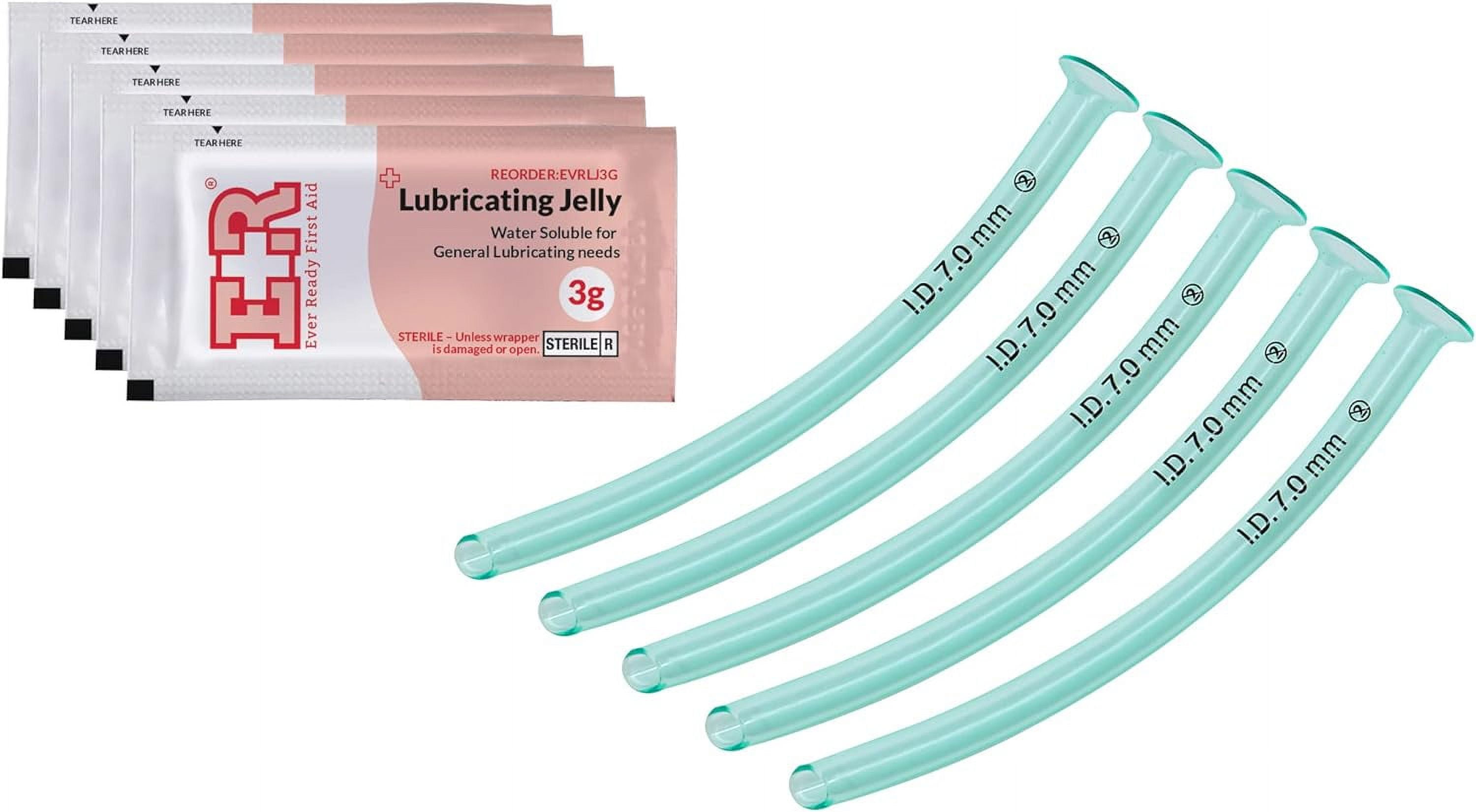 Ever Ready First Aid Nasal Tube with Packet of Lubricant Jelly 3g 5