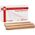 Ever Ready First Aid Wood 6" Tongue Depressors, Medical, All Purpose