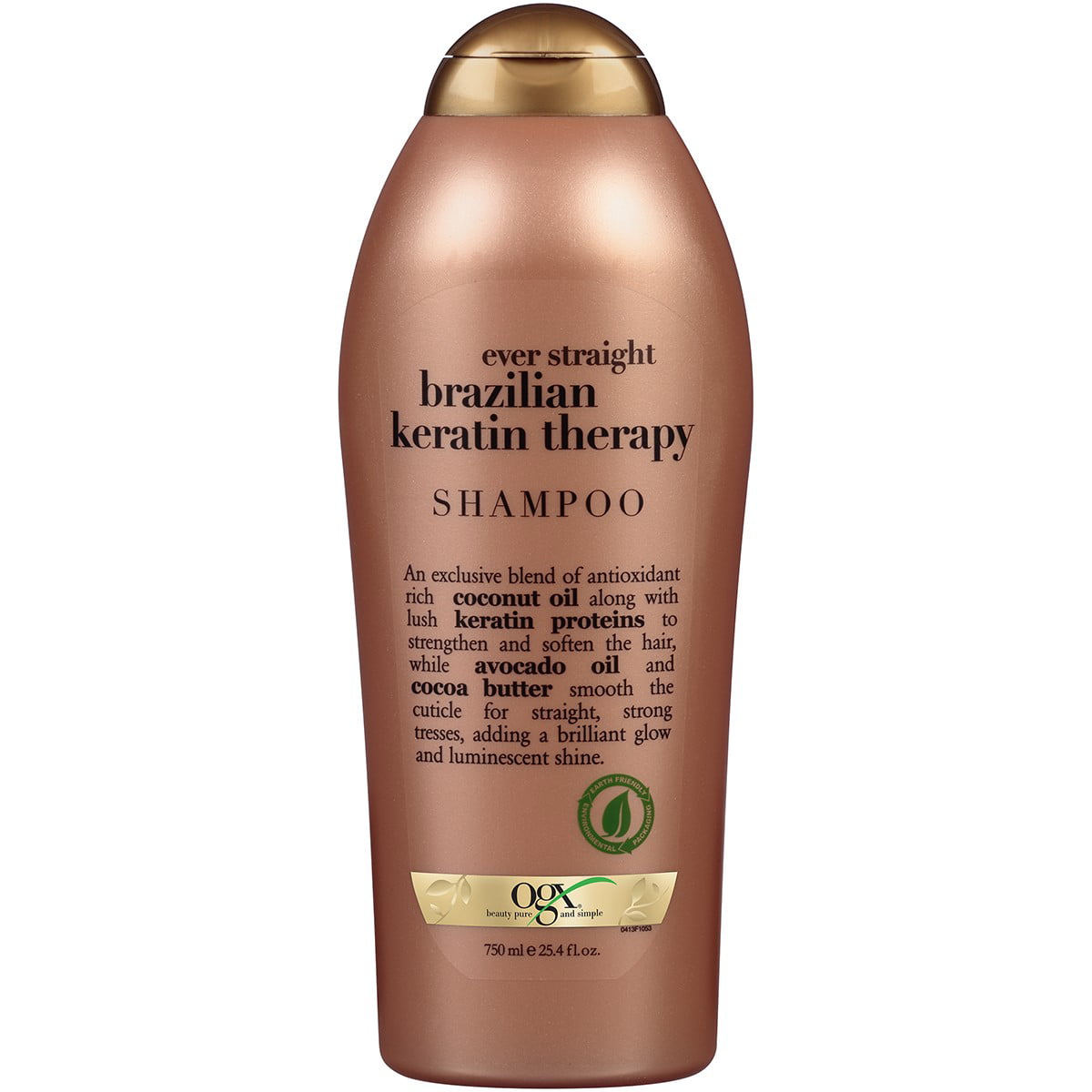 Straightening + Brazilian Keratin Therapy Smoothing Shampoo with Coconut Oil, Cocoa Butter Avocado Oil for Lustrous, Shiny Hair, Paraben-Free, Surfactants, 25.4 Fl Oz - Walmart.com