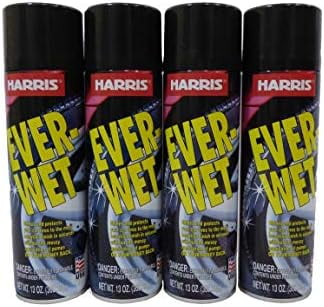 Ever Wet Spray Tire Shine, Silicone Based tire Shine, Non Splatter tire Shine, Aerosol Based, Long Lasting Formula (12 Units/ 1 Box)