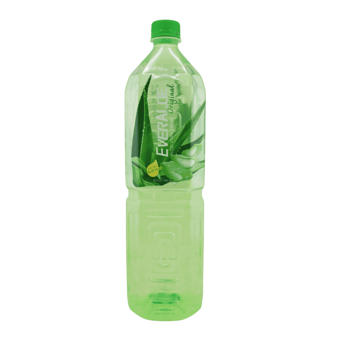 EverAloe Original ALOE VERA Drink, 50.7 fl oz (Pack of 1) | Aloe Vera Juice  - Walmart.com