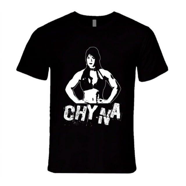 EverAura Chyna Women's Champion Retro Legends Of Wrestling T Shirt ...