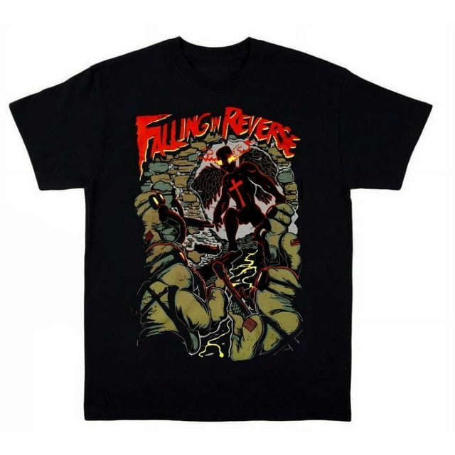 EverAura Falling In Reverse Band t shirt, hot hot GIFT christmas gift, new Christmas Gift Shirt