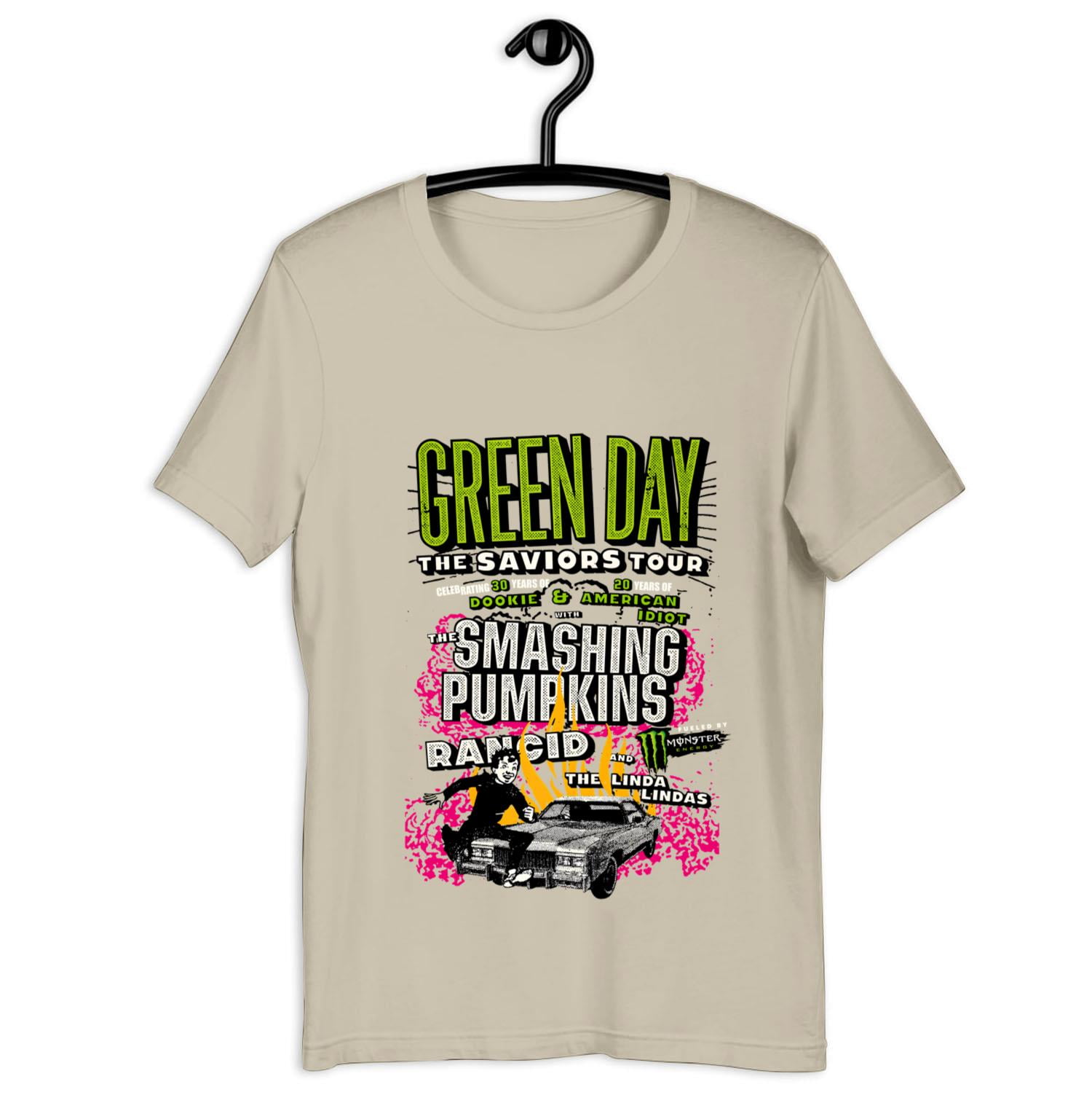 EverAura Green Day The Saviors 2024 Tour T-Shirt, Green Day Band ...