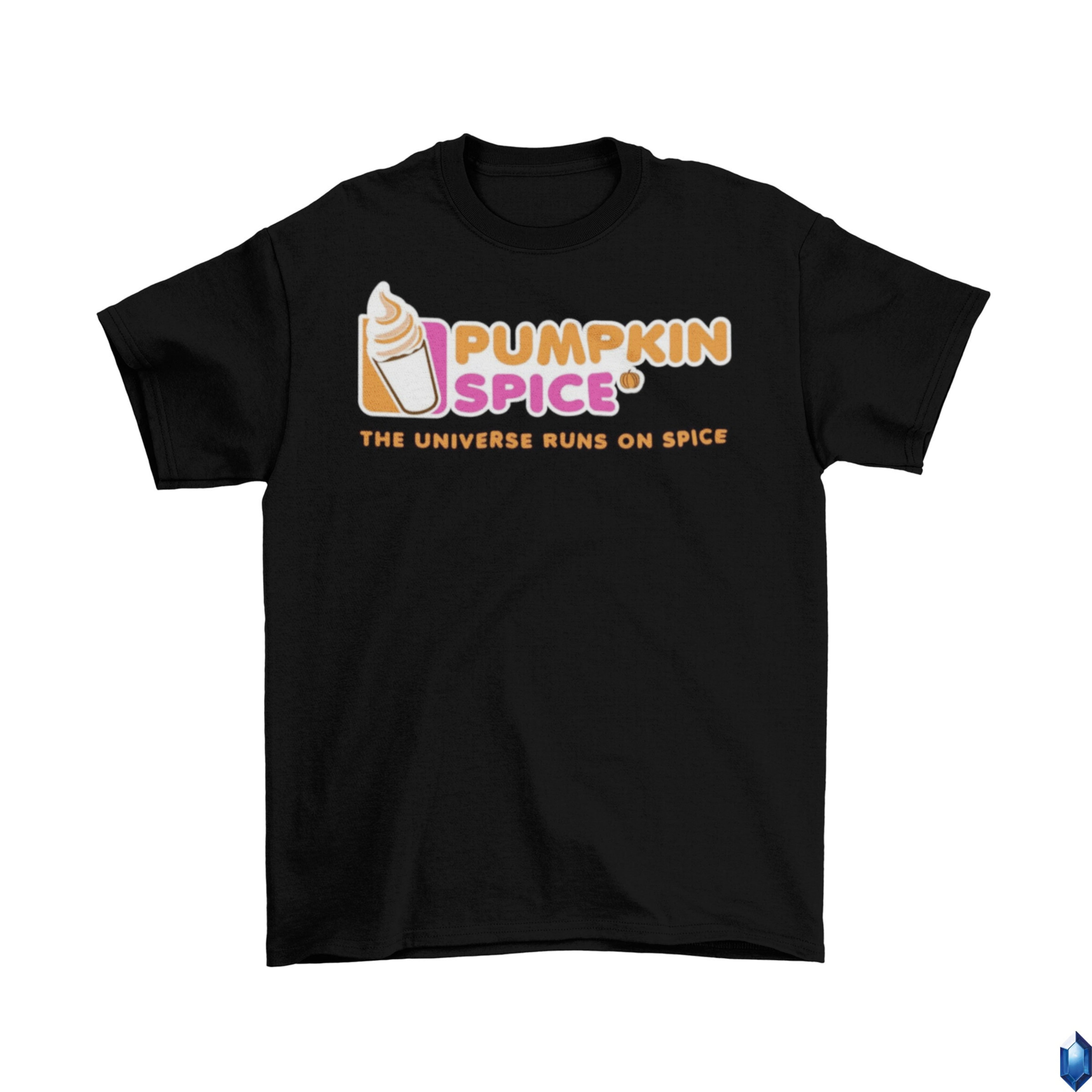 EverAura Pumpkin Spice Dunkin Donuts T-Shirt Uni Funny Coffee Halloween