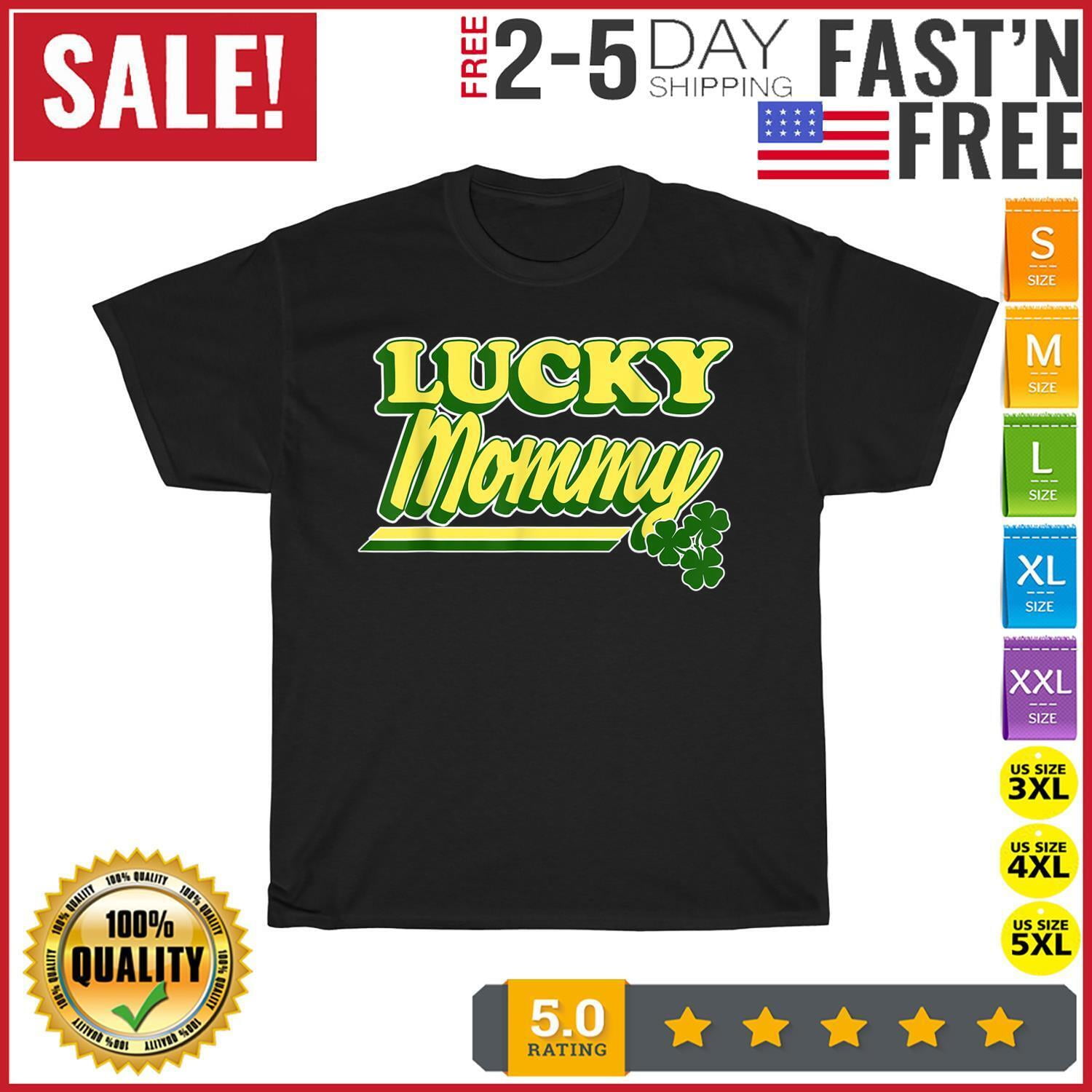 EverAura St. Patrick's Day Design for Mother Vintage T Shirt Men Women
