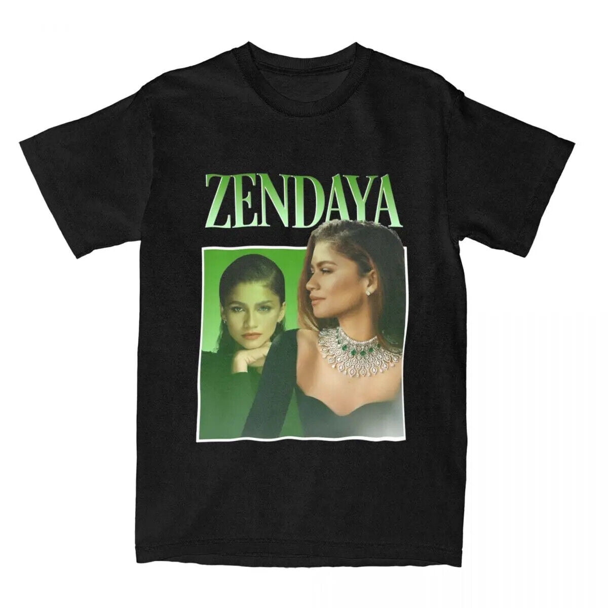 EverAura Zendaya Merchandise T-Shirt Men Women Casual Pure Cotton