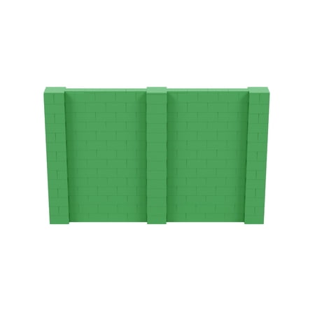 EverBlock 11’ x 7’ Wall Kit | Modular Building Blocks | Wall System for Building, Display & Structures | Room Divider & Partition | Easy to Connect & Reuse | Indoor & Outdoor Use