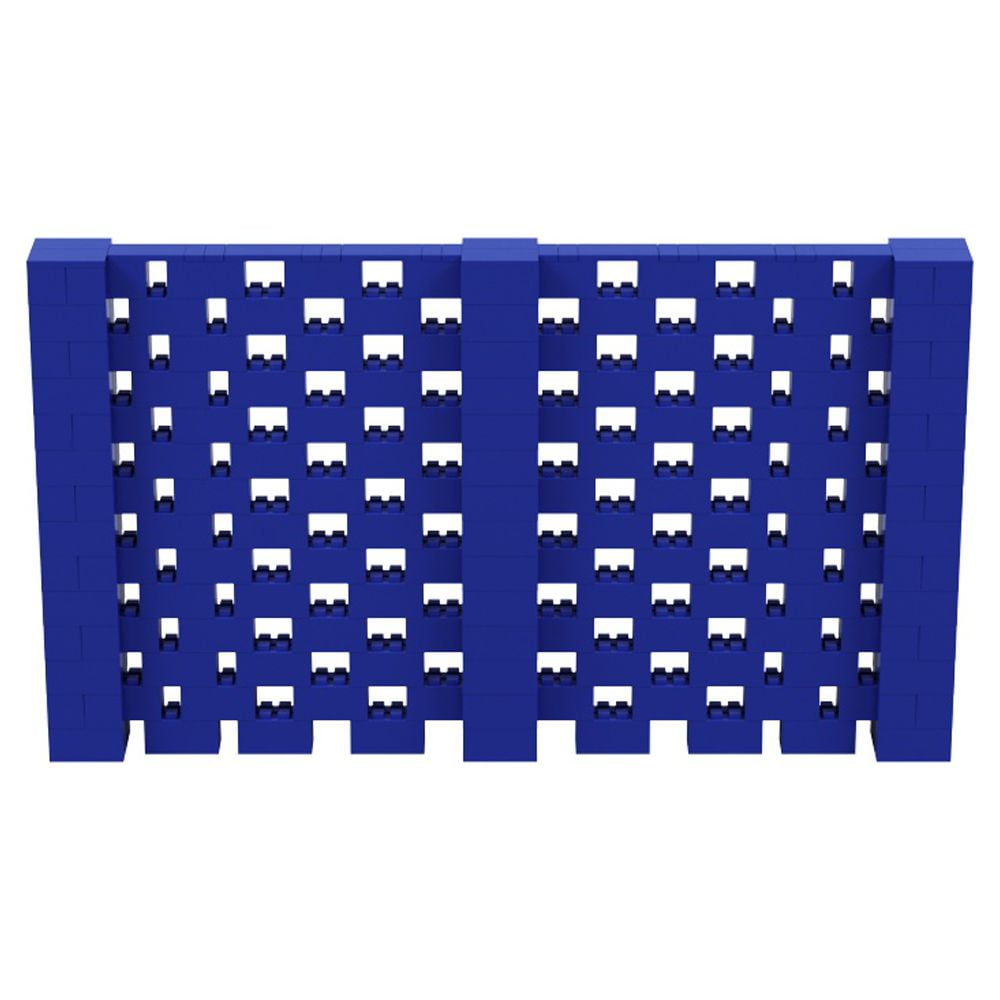 EverBlock 12’ x 7’ Open Stagger Wall Kit Modular Building Blocks